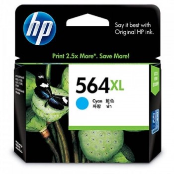 HP 564XL Cyan Ink Cartridge (CB323WA)