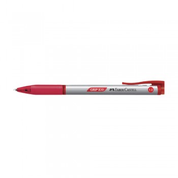 Faber Castell 547622 Grip X10 Ball Pen 1.0mm - Red