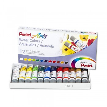 Pentel WFRS-12 Arts Water Colours 5ml (12 Colours/box)